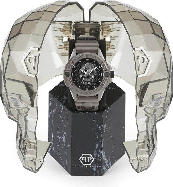 Actual product image Philipp Plein PWUBA0323 The $kull Ecoceramic (Analogue wristwatch, 44 mm)