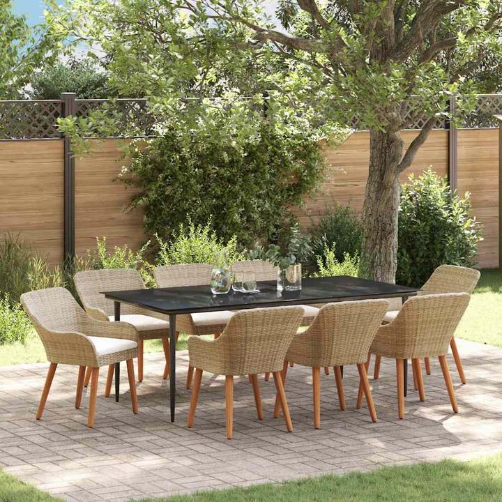 Produktbild vidaXL Garten Essgruppe (100 x 200 x 74 cm)