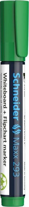 Actual product image Schneider Whiteboard/flipchart marker Maxx 293 2-5mm green wedge tip (1x)