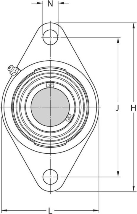 Produktbild SKF Y-Flanschlagereinheiten (Lagergehäuse)