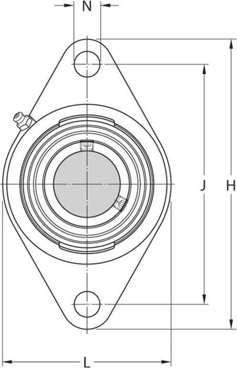 Produktbild SKF Y-Flanschlagereinheiten (Lagergehäuse)