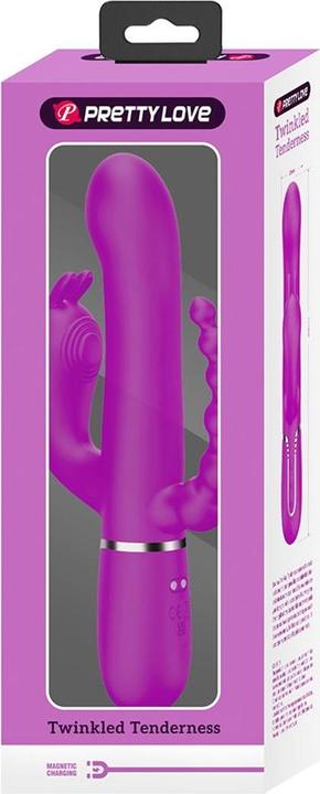 Produktbild Pretty Love Cammy Triple Vibrator Multifunktion 4 In 1 Rosa
