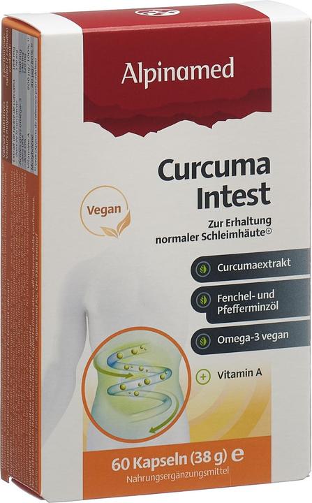 Actual product image Alpinamed Curcuma Intest (1 Piece, Capsules, 40 g)