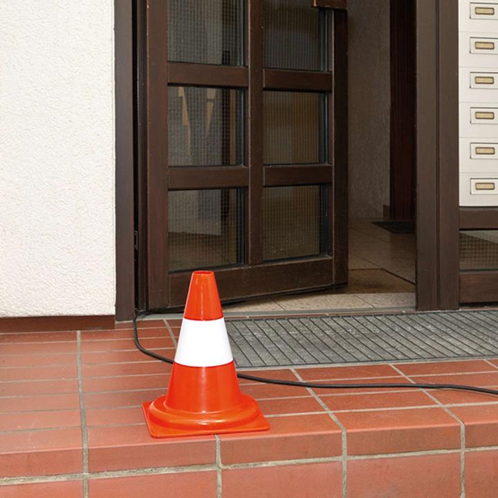 Actual product image Moravia Reflective PVC traffic cone 300 mm, film type A