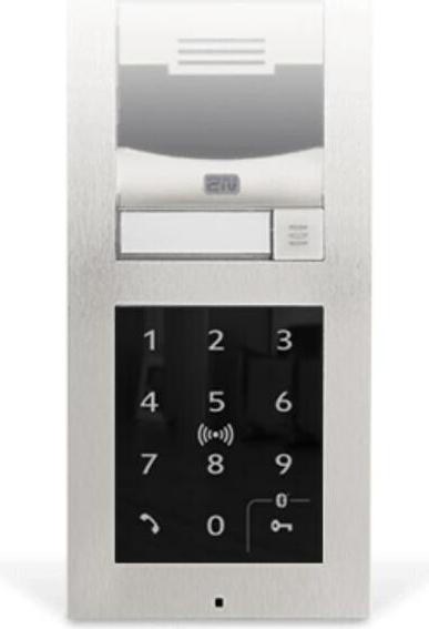 Immagine prodotto 2N IP Verso / Tastiera touch & Bluetooth & lettore RFID 125kHz, protetto 13.56MHz (Bluetooth)