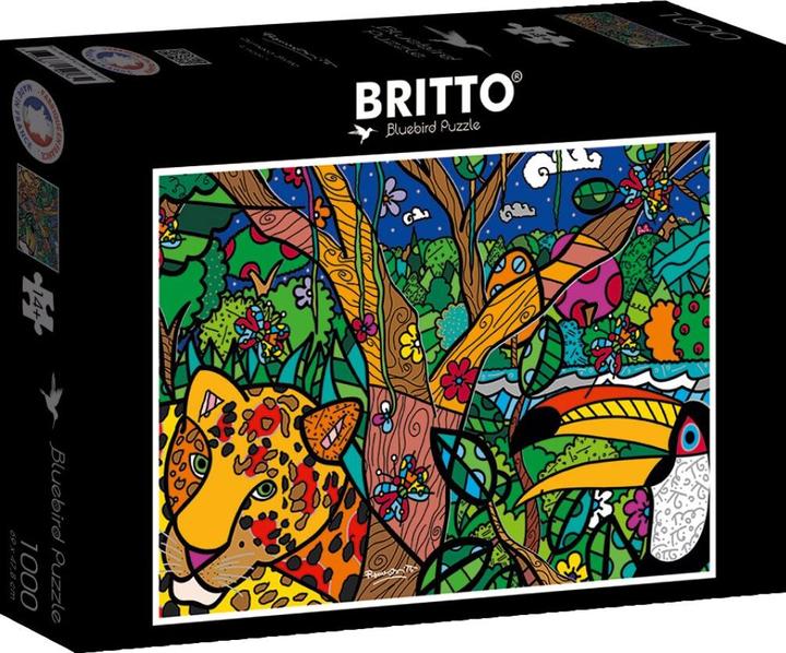 Immagine prodotto Bluebird 1000 vnt. - Romero Britto: Amazonė (1000 pezzi)