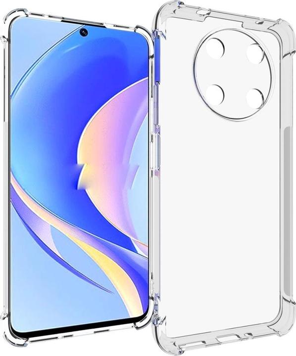 Screenguard Huawei Nova Y90 Hülle Crystal Soft Airbag Bumper (Huawei Nova Y90)