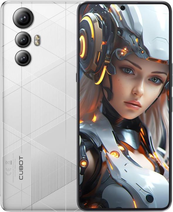 Actual product image Cubot Max 5 (256 GB, White, 6.95")
