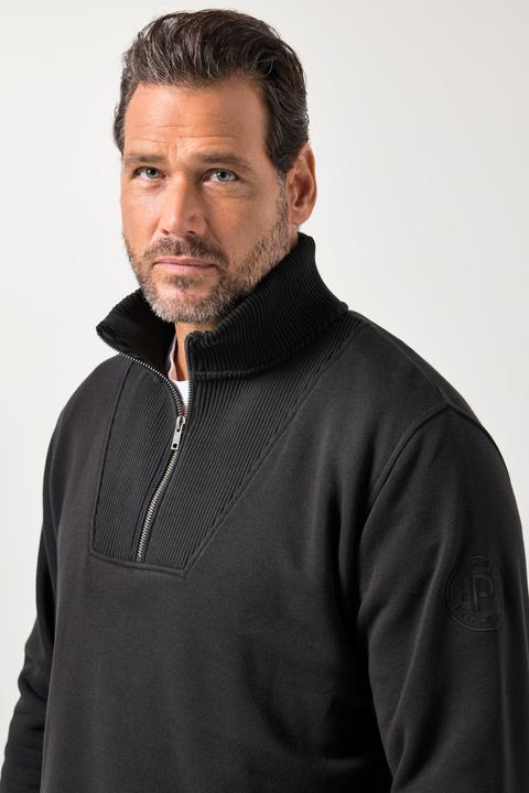 Produktbild JP1880 Troyer, Sweat, Zippkragen, Kängurutasche (L)