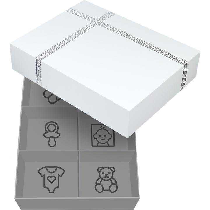 Actual product image Dooky Impression Set Double Frame Box