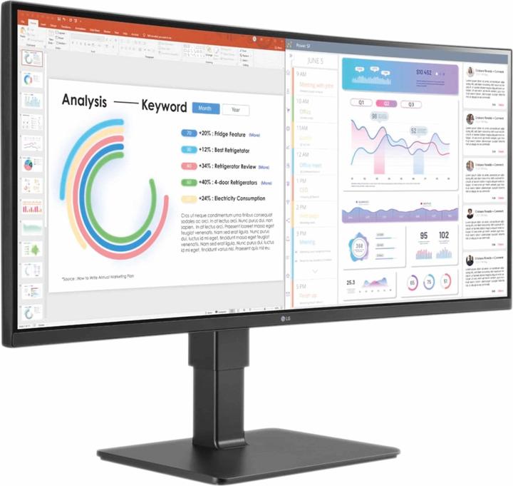 Actual product image LG 34BQ77QB-B (3440 x 1440 pixels, 34")