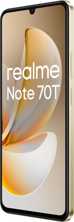 realme Note 70T 64GB/4GB - Beach Gold (64 GB, Beach Gold, 6.74