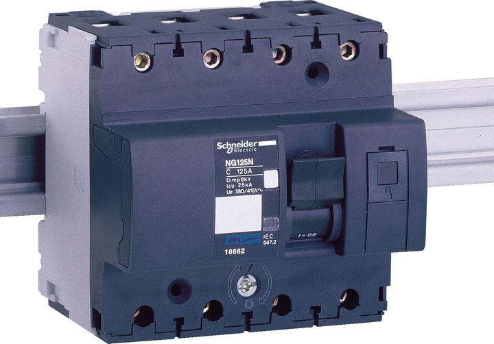 Immagine prodotto Schneider Electric Interruttore NG125L, 4P, 50A, C 18816