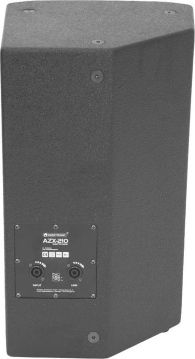 Actual product image Omnitronic AZX-210 2-way top 200W (Passive)