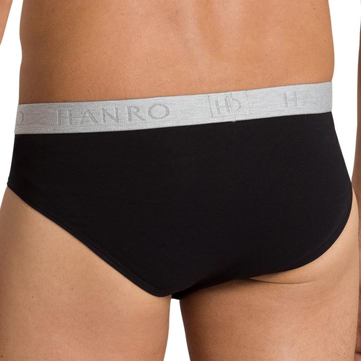 Produktbild Hanro - Cotton Essentials - Slip / Unterhose - 4er Pack (XL Schwarz) (XL, 4er Pack)