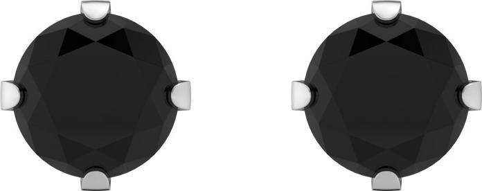 Image du produit Studex Sensitive Clous d'oreilles Tiffany Zirconia Noir 5 mm (Acier inoxydable)