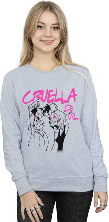 Produktbild Disney Cruella De Vil Collared Sweatshirt (M)