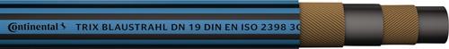 Produktbild Continental Pressluftschlauch TRIX BLAUSTRAHL mit Spirale Innen-Ø 12,5 mm Aussen-Ø 24,5 mm Länge 40 m schwarz CR