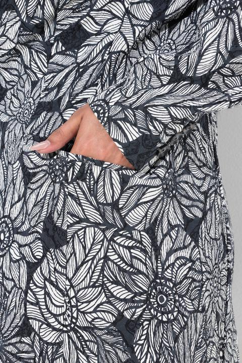 Immagine prodotto Ulla Popken Blazer di jacquard con revers e maniche lunghe (52)