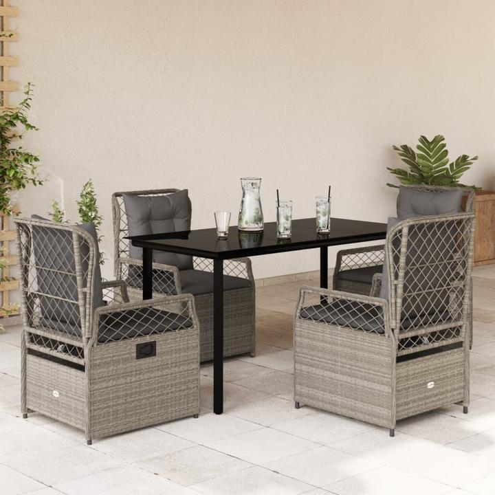 Actual product image vidaXL Garten Essgruppe (140 x 70 x 74 cm)