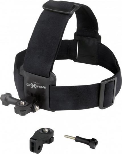 Actual product image Goxtreme Head Strap Mount Head strap mount black
