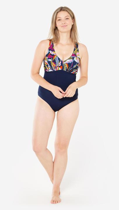 Actual product image Nabaiji Badeanzug Damen Aquafitness - Rosy Yvo blau (40, 42)
