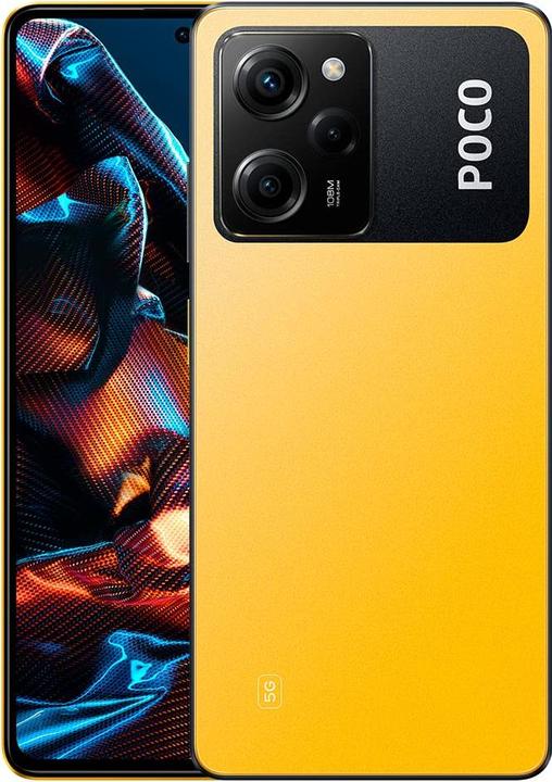 Image du produit Xiaomi Poco X5 Pro 5G (128 Go, Jaune, 6.67", Double SIM, 5G)