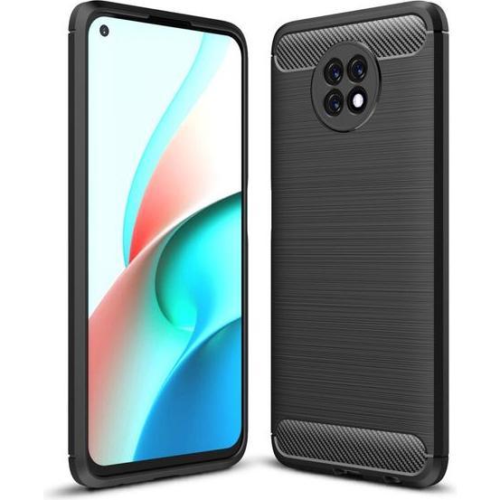 Thumbnail - MU Style Carbon Fiber TPU Softcase Series (Xiaomi Redmi Note 9T 5G, Xiaomi Redmi Note 9 5G), Smartphone Hülle, Schwarz