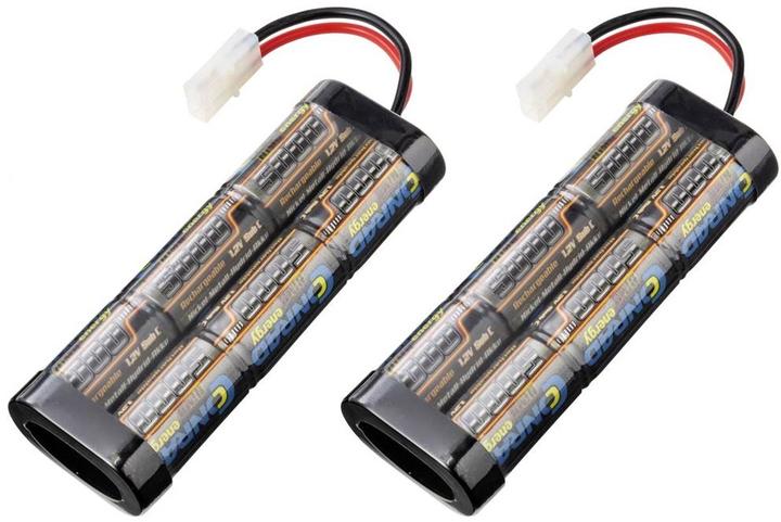 Immagine prodotto Conrad energy Pacco batteria per modelli (NiMh) 7,2V 5000 mAh Numero di celle: 6 Stick Tamiya (7.20 V, 5000 mAh)