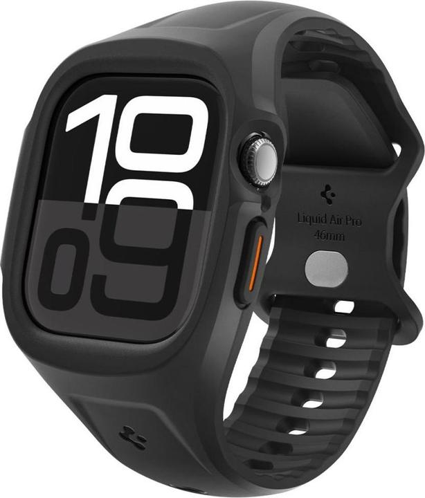 Produktbild Spigen - Liquid Air Pro - Apple Watch 10 46mm - Matte Black