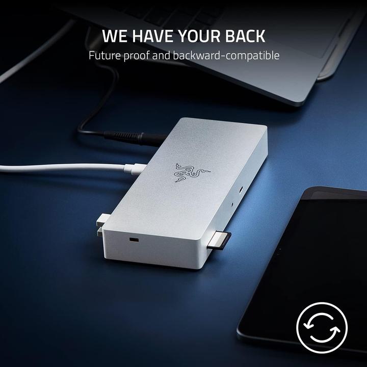 Actual product image Razer Thunderbolt 4 certified docking station (Thunderbolt, 10 ports)