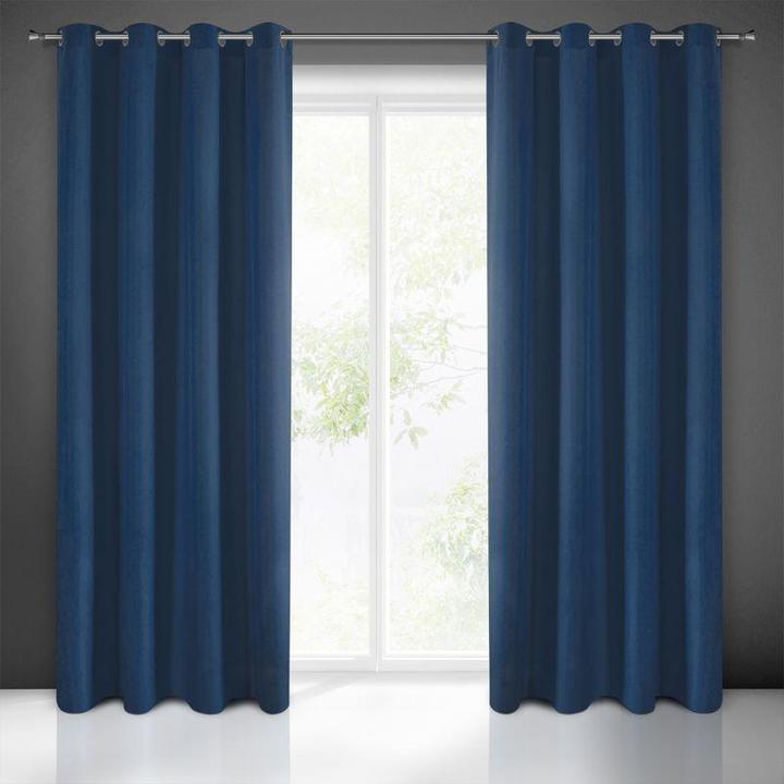 Produktbild Eurofirany Night curtain RITA made of smooth fabric, 140X250 cm loops (140 x 250 cm)