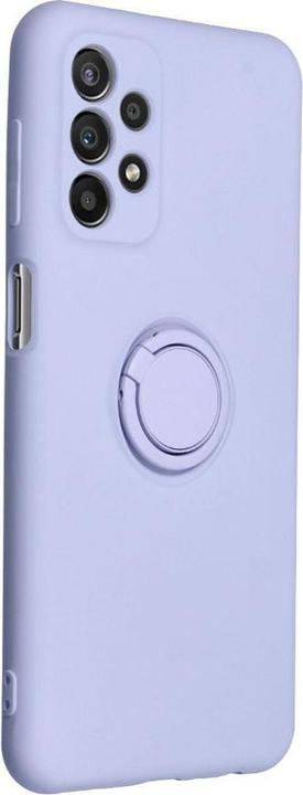 Image du produit OEM Back panel cover SILICONE RING case for SAMSUNG A16 5G / A16 4G violet
