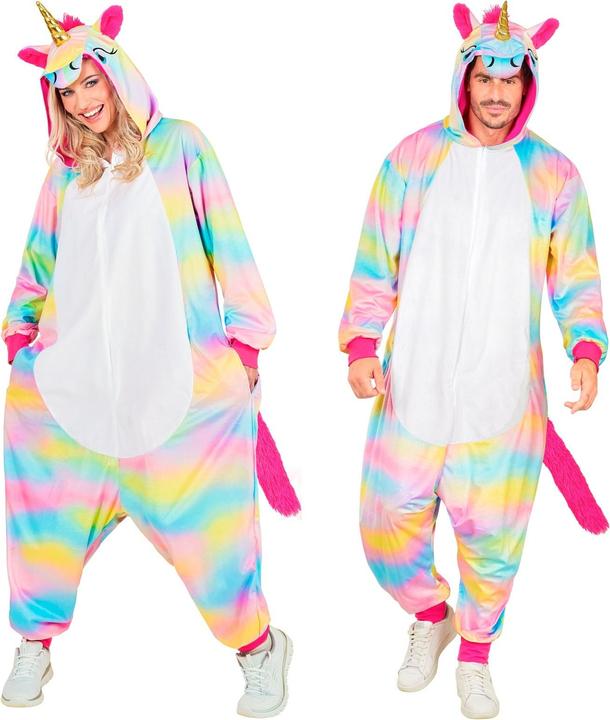 Produktbild Widmann Einhorn Onesie Plüschkostüm (One Size)