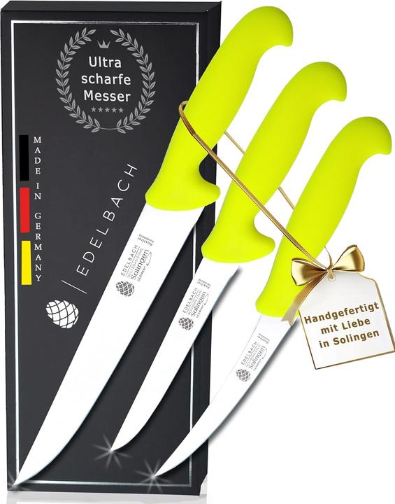 Produktbild Edelbach 3er-Set Küchenmesser (21 cm)