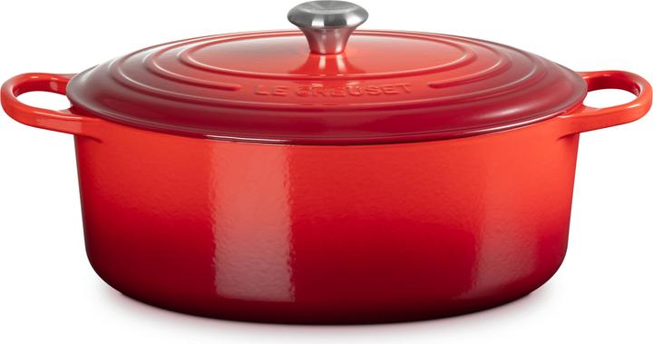 Le Creuset Signature (35 cm, Bräter + Schmortopf, Gusseisen)