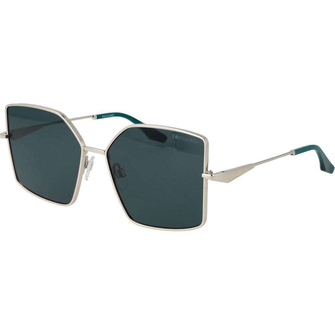 Trussardi Donna Argento Donne, Occhiali Da Sole, Damensonnenbrille Tsw3013 5803A