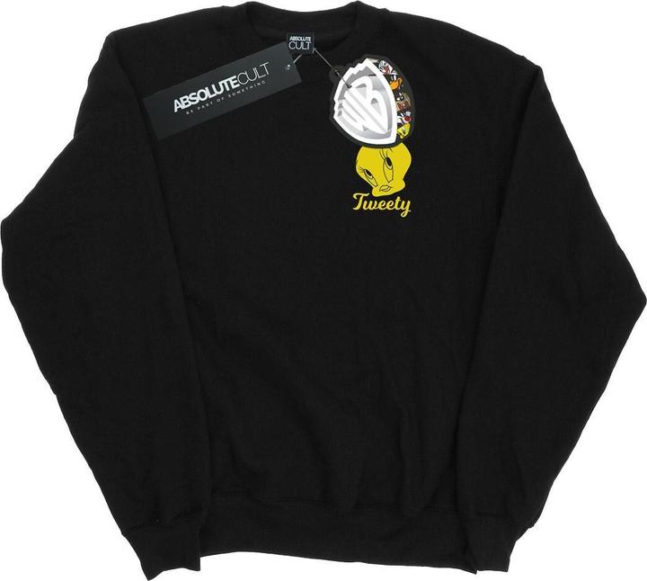 Actual product image Looney Tunes Mens Tweety Pie Head Sweatshirt (M)