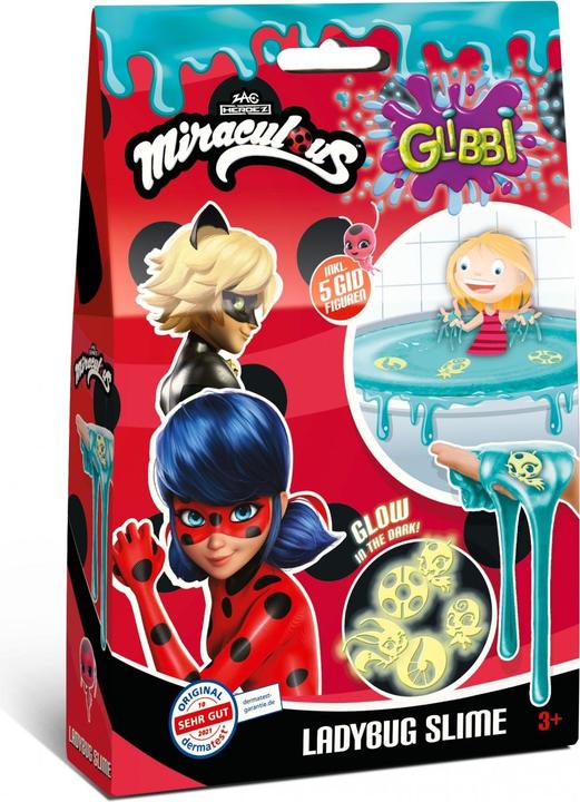 Produktbild Simba Glibbi Miraculous Slime, 2-sort.