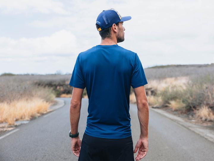 Produktbild Compressport Logo SS Tshirt M Estate blue pacific (S)