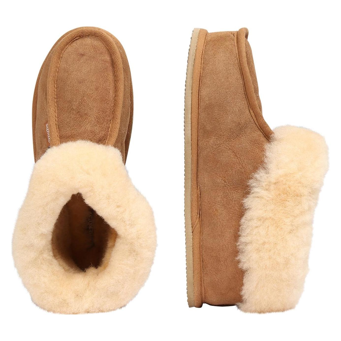 Shepherd Of Sweden, Vrouwen, Pantoffels, Hausschuhe, Bruin, (39)