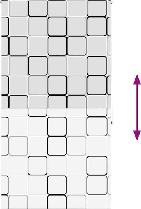 Produktbild vidaXL Duschrollo (140 x 240 cm)