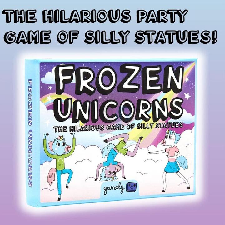 Produktbild Gamely FROZEN UNICORN - The hilarious game of silly statues (Englisch)