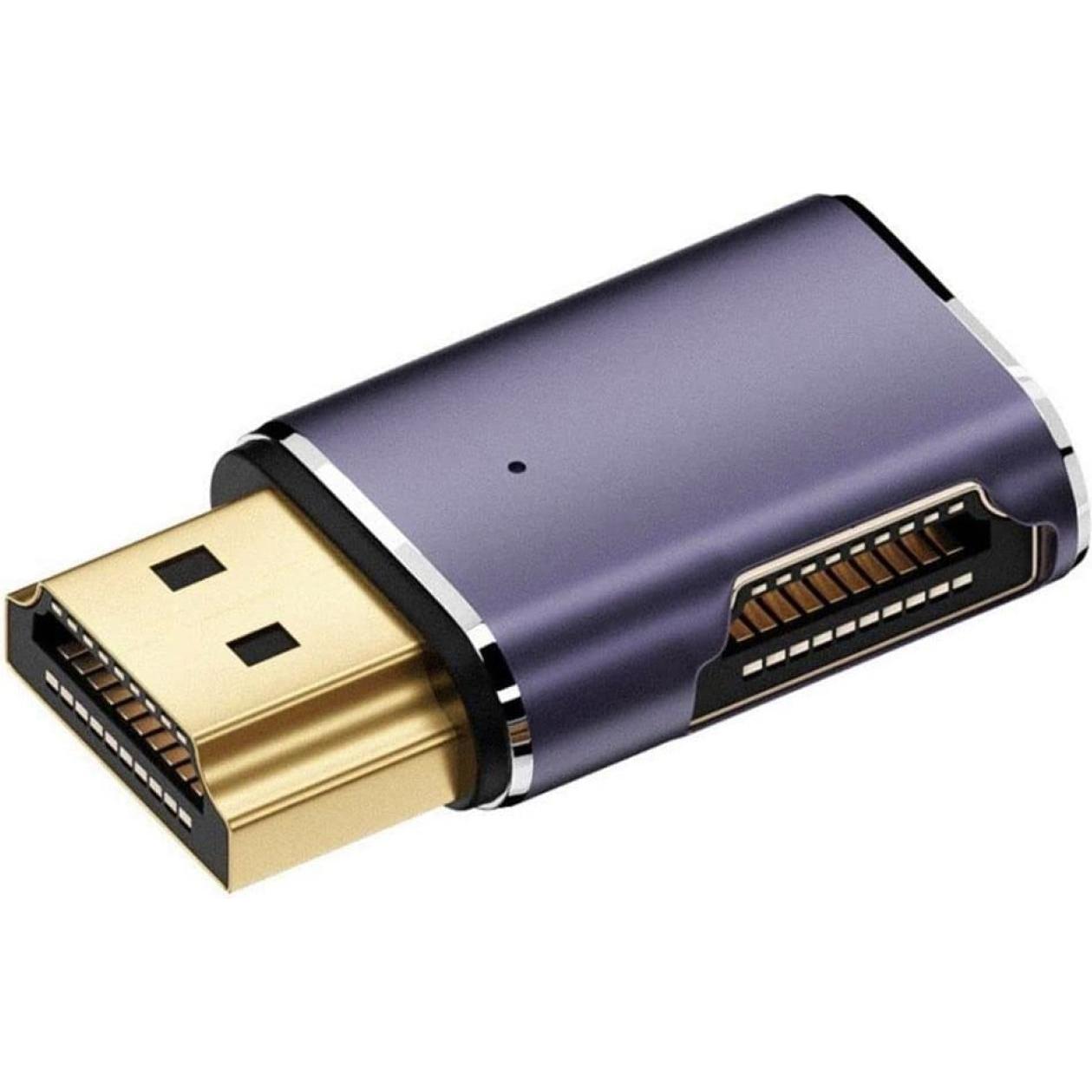 PowerGuard Adattatore da HDMI a HDMI (HDMI), Adattatore dati + video, Grigio