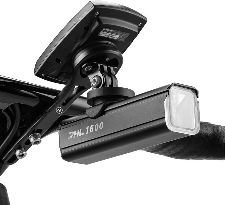 Produktbild Rockbros Fahrradhalterung für Garmin / GoPro - Schwarz