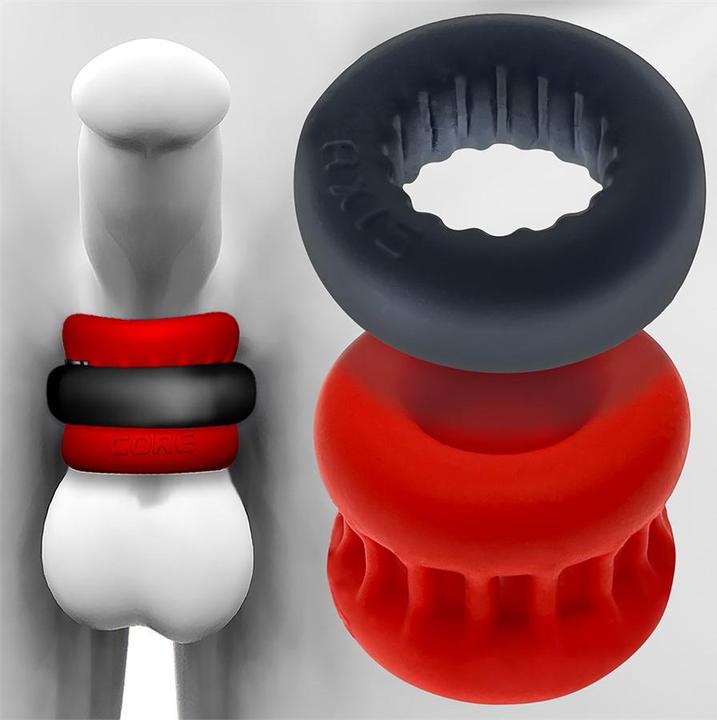 Produktbild Oxballs Ultracore Core Ballstretcher with Axis Ring Red Ice (5 cm)