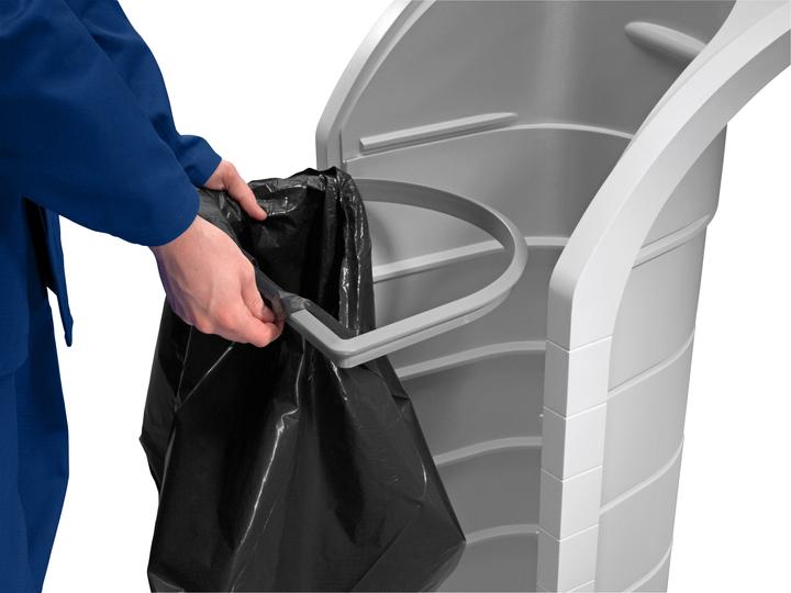 Produktbild Hailo ProfiLine WSB Design XXXL, Wertstoffsammler, 120 ltr, Grau (120 l)