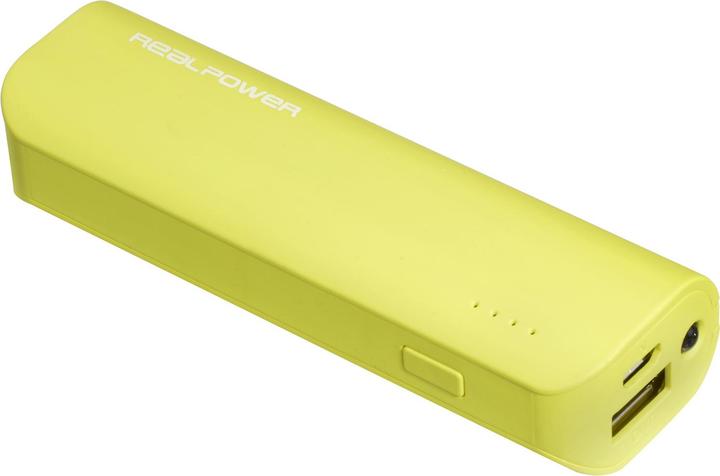 Actual product image RealPower PB2600 (2600 mAh, 18 W, 9.62 Wh)