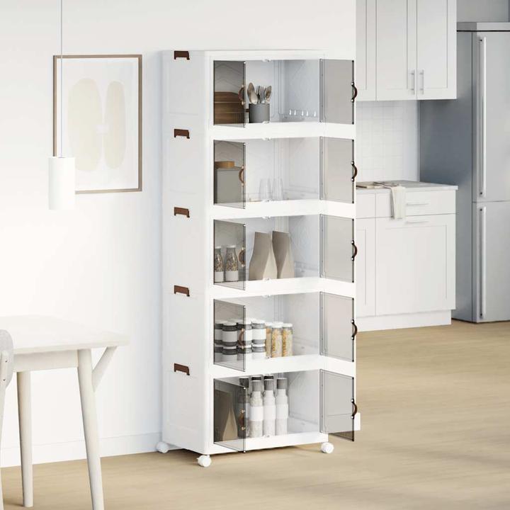 Produktbild vidaXL stapelbare Aufbewahrungsbox (48 cm, 28 l, 1x)