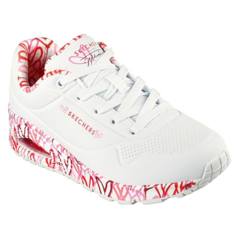 Skechers, Damen, Sneakers, Sneaker - 97317, Weiss, (38.5)